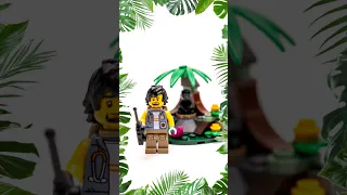 LEGO® in the jungle - Baby Gorilla Encounter 30665 #speedbuild #stopmotion