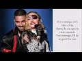 Medellín - Madonna & Maluma - (Lyrics)