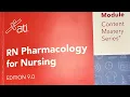 Rasmussen University ATI Ch 1 Pharmacology 9 0 Nursing Program
