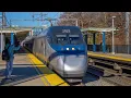 Amtrak MBTA Action Route 128 22 With Saahcs 606 642 and more
