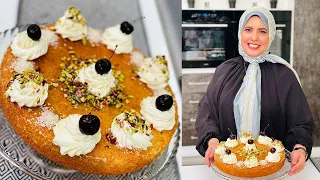 طريقة عمل كيكة الرواني العزومة مع الشيف فاطمة أبو حاتي 