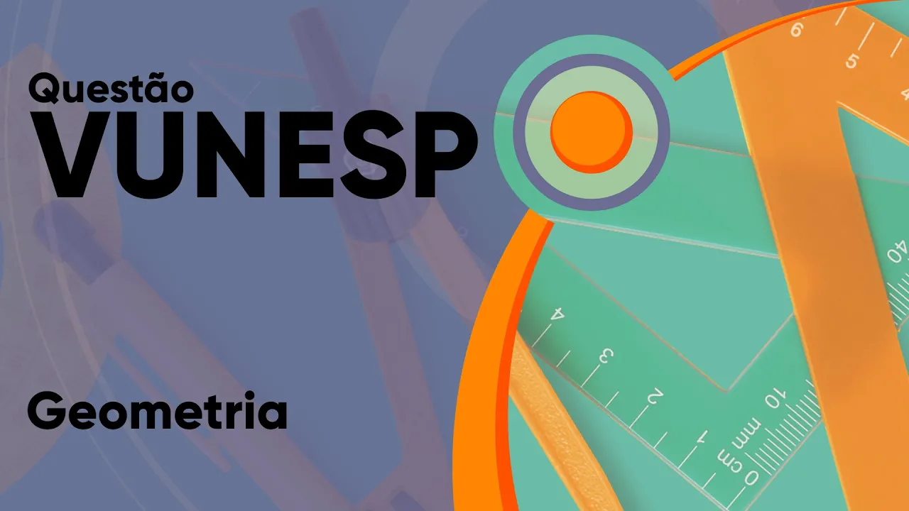 VUNESP 2019 - Problema com áreas (questão resolvida) - P. M. de Itapevi