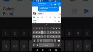 Broma a una morrita