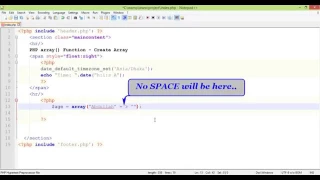 PHP Array Functions Bangla Tutorial Part 01
