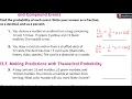 Theoretical Probability and Simulations Module 13 Ready to Go On