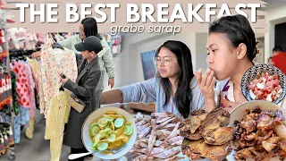 ANG PERFECT NG AMING BREAKFAST! NAPA SHOPPING KASI SALE! ❤️ | rhazevlogs