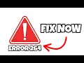 Roblox Error Code 264 Explained Fixed 2026 Guide