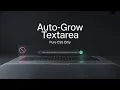 Can You REALLY Make Textareas Auto-Grow with Just CSS