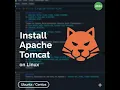 Install apache Tomcat Server in Linux