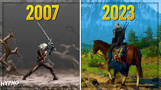 the evolution of the witcher games 2007 2022 