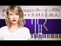 Download Lagu Taylor Swift - exile (feat. Bon Iver) - Piano Tutorial + SHEETS