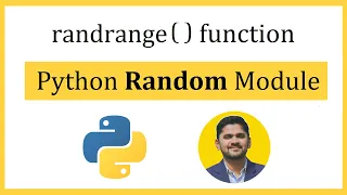 Python randrange function random module