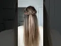 Easy Braided Half Up Hairstyle Trendy Hairstyle School Hairstyle Fall Hairstyle
