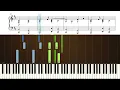 How To Train Your Dragon - Test Drive - Piano Tutorial with Sheet Music