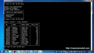 Structured Query Language Tutorial SQL Part 38 UCASE Function Command Prompt CMD