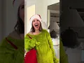 Surprising my husband with a GRINCH costume
