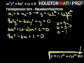 Cauchy-Euler Differential Equations 2nd Order
