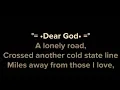 Download Lagu Dear God Karaoke