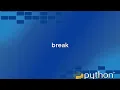Python Course 3 2 2 Break Continue