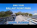 Exploring Ballast Point Park by Bike in 4K Tampa Florida Adventure