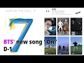 [D-1] BTS to unveil preview for its new song \