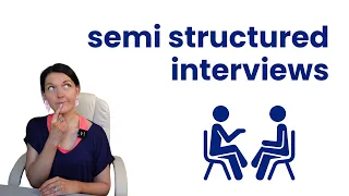 Semi structured interviews in qualitative research