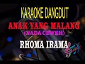 Download Lagu Karaoke Anak Yang Malang Nada Cewek - Rhoma Irama (Karaoke Dangdut Tanpa Vocal)