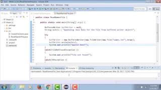 Java - Appending Data to a file