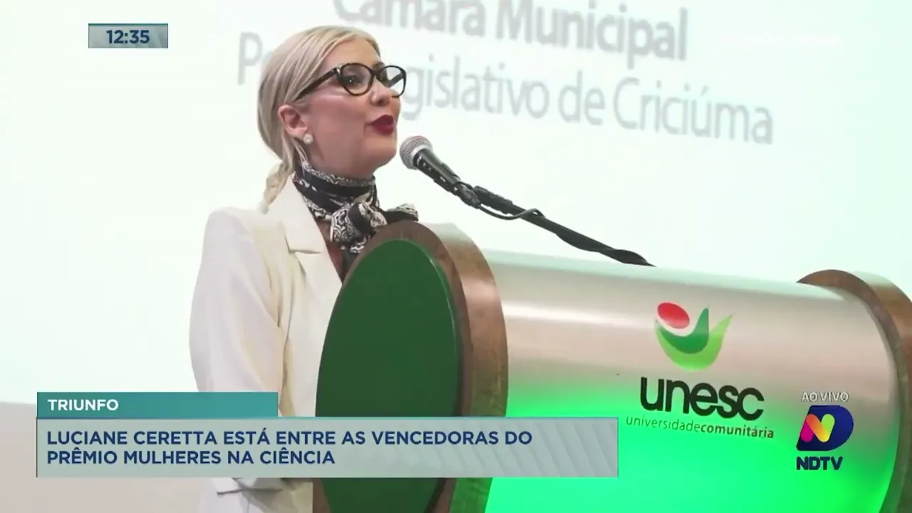 Luciane Ceretta está entre as vencedoras do Prêmio Mulheres na Ciência