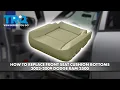 How to Replace Front Seat Cushion Bottoms 2003-2009 Dodge Ram 2500