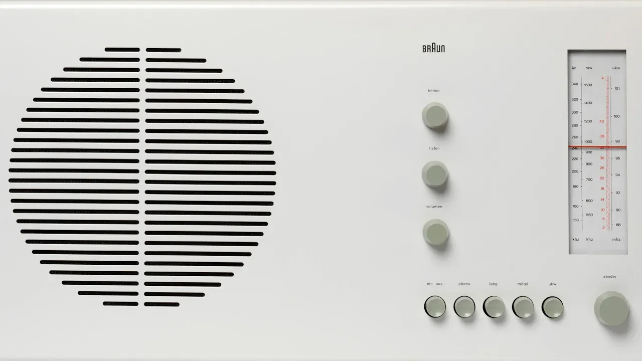 Dieter Rams – A brave new world of product design