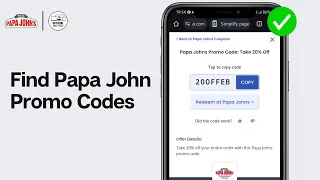 How To Find Papa John Promo Codes 2024 WORKING GUIDE