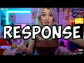 Adrianah responds to criticism and says sexual assault situation would be taken more seriously if sh