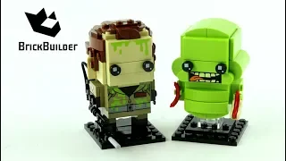 Lego BrickHeadz 41622 Peter Venkman & Slimer - Lego Speed Build