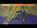 5AM Update Severe thunderstorms strong tornado possible Tuesday