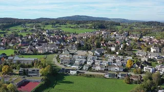hombrechtikon aus der luft
