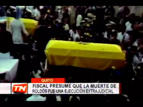Fiscal presume que la muerte de Roldós fue una ejecución  extrajudicial