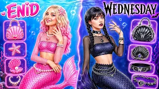 Wednesday Addams dan Enid Menyelamatkan Gadis! Transformasi Putri Duyung Ajaib
