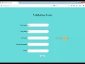 validation form with JavaScript on user registration form Part 3 Urdu Hindi