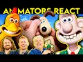 Animators React to Wallace and Gromit!