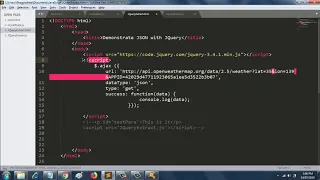 JQuery with JSON