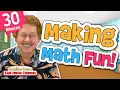 Making Math Fun 30 Minutes of Fun Math Songs for Kids Jack Hartmann