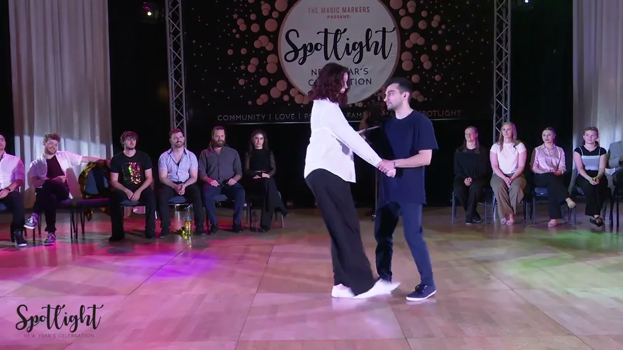 Spotlight New Year's Celebration 2023 Intermediate Jack & Jill - Iskandar Pashayev & Trinity Madden