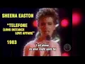 Lagu Sheena Easton - Telefone (Long Distance Love Affair) | LIVE FULL HD (with lyrics) 1983 10s