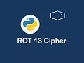 rot 13 cipher in python