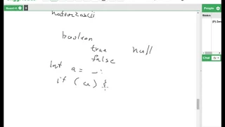 Java - primitive type boolean