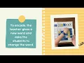 Word Chaining with Students
