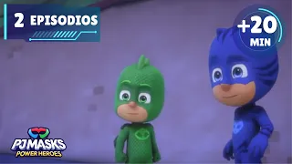 ¡El Gran Poder de Ululette e Inteligencia de Gekko! 🦉⚡ Gekko Gigante | PJ Masks Español