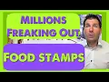 Lagu Millions on Food Stamps / SNAP are Freaking Out About the News