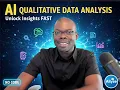 Ailyze Tutorial Turn Interview Transcripts Into Themes Visuals Instantly